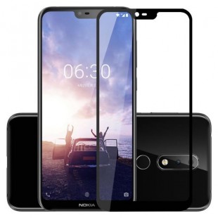 فول گلس فول چسب نوکیا Full Glass Nokia 5.1 Plus