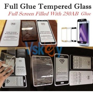 فول گلس تمام چسب گوشی هواوی Full Glass Huawei Y7 2019