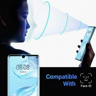 فول گلس تمام چسب گوشی هواوی Full Glass Huawei P30