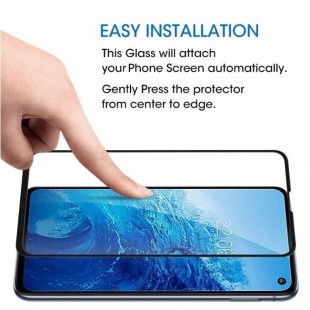 فول گلس تمام چسب گوشی سامسونگ Full Glass Samsung Galaxy S10e