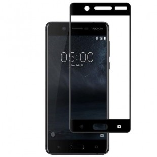 فول گلس تمام چسب گوشی نوکیا Full Glass Nokia 5