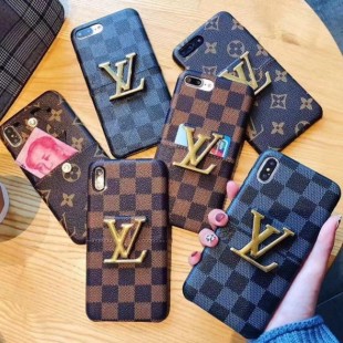 قاب چرمی لویز ویتون Louis Vuitton Case iPhone Xs Max