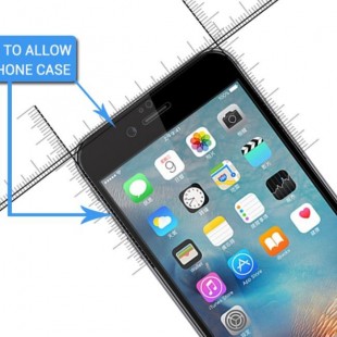 فول گلس تمام چسب گوشی آیفون Full Glass Apple iPhone 6