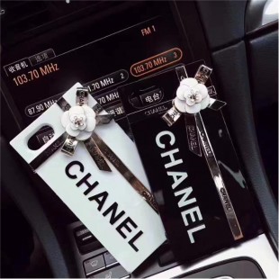 قاب طرح چنل برجسته Chanel Flower Case Apple iPhone X/Xs