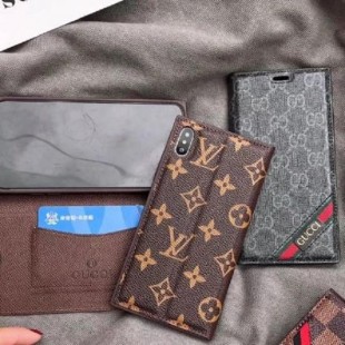 کیف چرمی آیفون LV Chanel Case Apple iPhone X