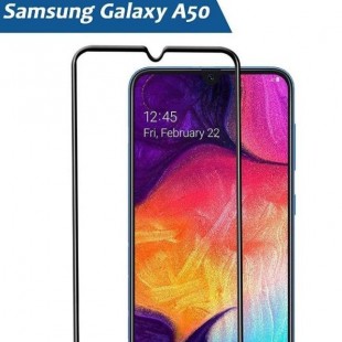 فول گلس فول چسب سامسونگ Full Glass Samsung Galaxy A50s