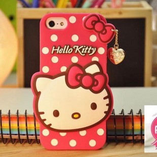 قاب ژله ای عروسکی هلوکیتی Hello Kitty Case for apple iPhone 5.5s