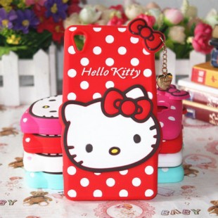 قاب ژله ای عروسکی هلوکیتی Hello Kitty Case for Sony Xperia Z3