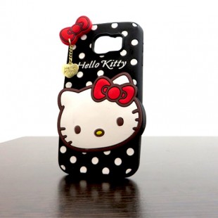 قاب ژله ای عروسکی هلوکیتی Hello Kitty Case for Samsung Galaxy S6