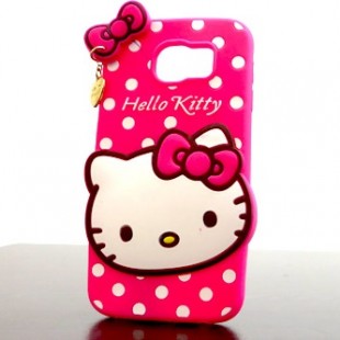 قاب ژله ای عروسکی هلوکیتی Hello Kitty Case for Samsung Galaxy S6