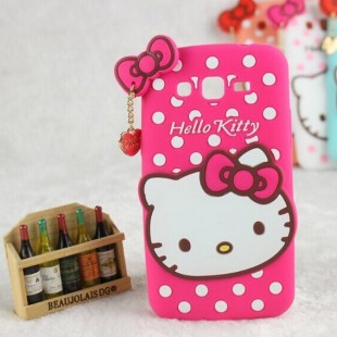 قاب ژله ای عروسکی هلوکیتی Hello Kitty Case for Samsung Galaxy Grand