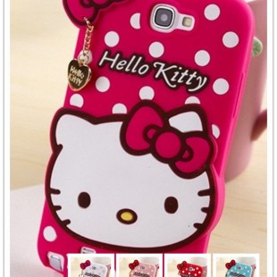 قاب ژله ای عروسکی هلوکیتی Hello Kitty Case for Samsung Galaxy Grand