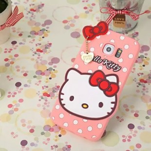 قاب ژله ای عروسکی هلوکیتی Hello Kitty Case for Samsung Galaxy S6 Edge