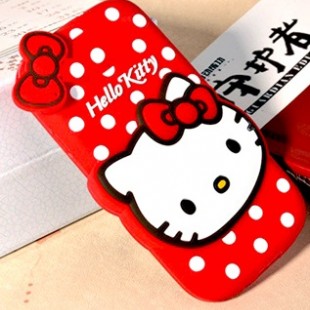قاب ژله ای عروسکی هلوکیتی Hello Kitty Case for HTC One M7