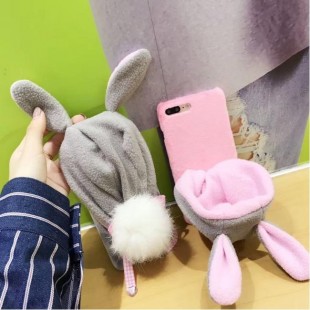 قاب زمستانی کلاه صورتی Pink Hat Case Nokia 5