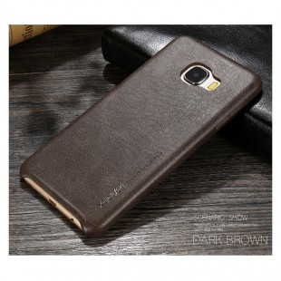 قاب چرمی X-Level Leather VINTAGE Case for Samsung Galaxy C7