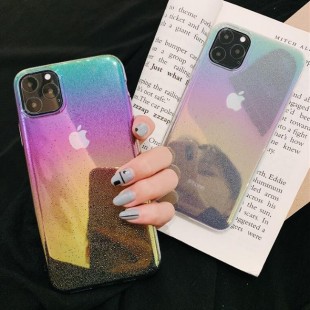 قاب طلقی اکلیلی رنگی آیفون Shine Case Apple iPhone 11