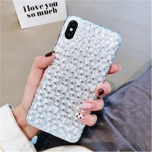 قاب ژله ای براق نقره ای آیفون Silver Bright Case iPhone 7 Plus