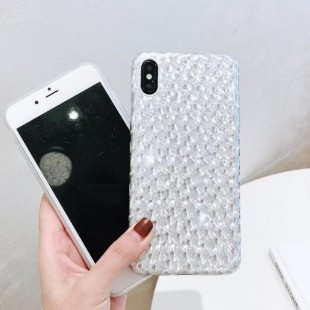 قاب ژله ای براق نقره ای آیفون Silver Bright Case iPhone Xr