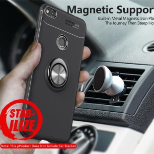 قاب ژله ای Magnet Ring Case Huawei P8 Lite 2017