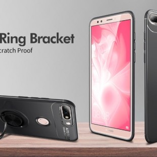 قاب ژله ای Magnet Ring Case Huawei Y7 Prime 2018