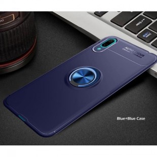 قاب ژله ای طرح چرم انگشتی Magnet Ring Case Huawei Y7 Pro 2019