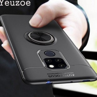 قاب ژله ای طرح چرم انگشتی Magnet Ring Case Huawei Mate 20