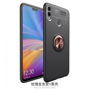 قاب ژله ای طرح چرم انگشتی Magnet Ring Case Huawei Honor 8X