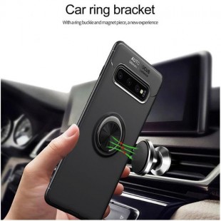 قاب ژله ای طرح چرم انگشتی Magnet Ring Case Samsung Galaxy S10