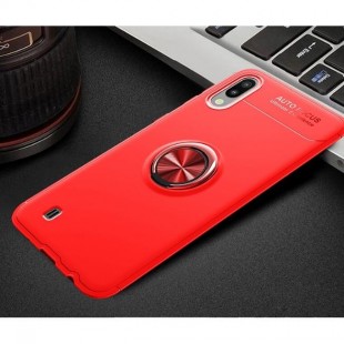 قاب ژله ای طرح چرم انگشتی Magnet Ring Case Samsung Galaxy M10