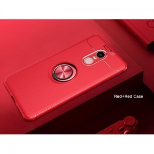 قاب ژله ای طرح چرم Magnet Ring Case Xiaomi Redmi Note 4X