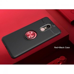 قاب ژله ای طرح چرم Magnet Ring Case Xiaomi Redmi Note 4X