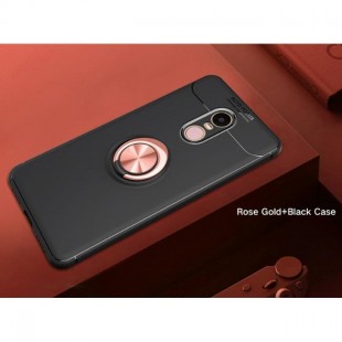 قاب ژله ای طرح چرم Magnet Ring Case Xiaomi Redmi Note 4X