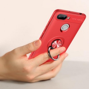 قاب ژله ای طرح چرم انگشتی Magnet Ring Case Xiaomi Redmi 6
