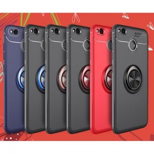 قاب ژله ای طرح چرم انگشتی Magnet Ring Case Xiaomi Redmi 4X