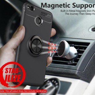 قاب ژله ای طرح چرم انگشتی Magnet Ring Case Xiaomi Redmi 4X