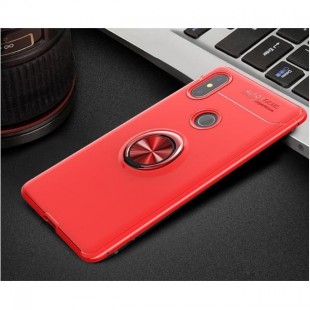 قاب ژله ای طرح چرم انگشتی Magnet Ring Case Xiaomi Mi Mix 2s