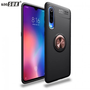 قاب ژله ای طرح چرم انگشتی Magnet Ring Case Xiaomi Mi 9