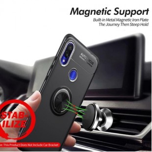 قاب ژله ای طرح چرم انگشتی Magnet Ring Case Xiaomi Mi play