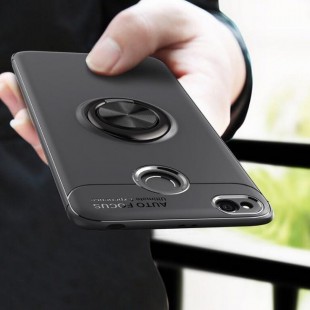 قاب ژله ای طرح چرم انگشتی Magnet Ring Case Xiaomi Redmi 4X
