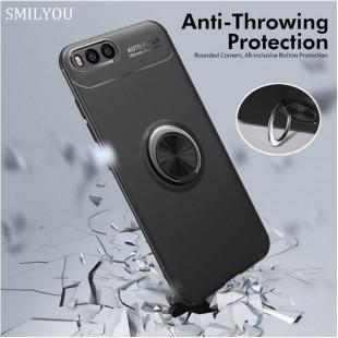 قاب ژله ای طرح چرم انگشتی Magnet Ring Case Xiaomi Mi Note 3