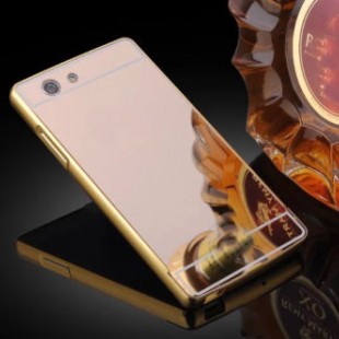 قاب محکم آینه ای Mirror Glass Case for Sony Xperia M5