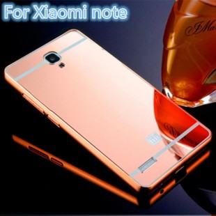 قاب محکم آینه ای Mirror Glass Case for Xiaomi Redmi Note
