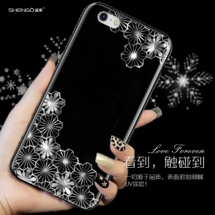 قاب طلقی Shengo Black Diamond Case Apple iPhone 6