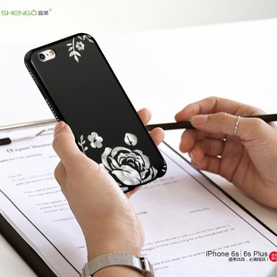 قاب طلقی Shengo Black Diamond Case Apple iPhone 6