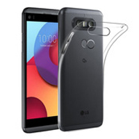 قاب ژله ای شفاف Slim Soft Case LG Q8