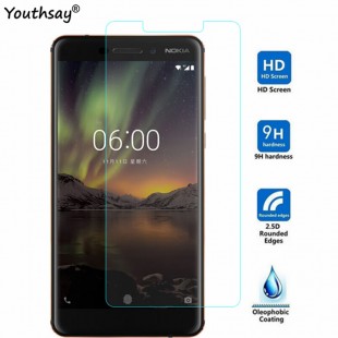 محافظ LCD شیشه ای Glass Screen Protector.Guard Nokia Nokia 6 2018