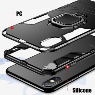 قاب مگنتی محکم انگشتی آیفون Iron Bear Case Apple iPhone Xs Max