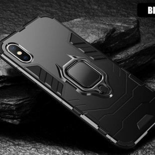 قاب مگنتی محکم انگشتی آیفون Iron Bear Case Apple iPhone Xs Max