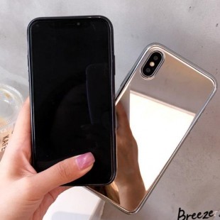 قاب ژله ای پشت آینه ای Mirror TPU Case For iPhone Xr